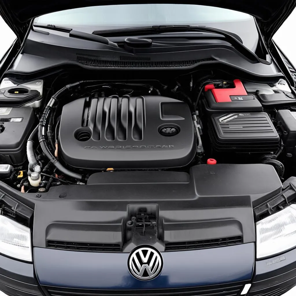 VW Jetta Engine Bay